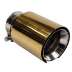 Exhaust Tip Type:51 101mm inlet 70mm Gold Satin
