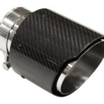 Exhaust Tip 101mm enter 70mm Carbon Gloss
