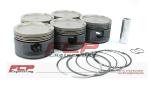 Forged pistons Audi S2 RS2 2.5 20V Turbo Stroker 82.50mm CR 8.5 FCP