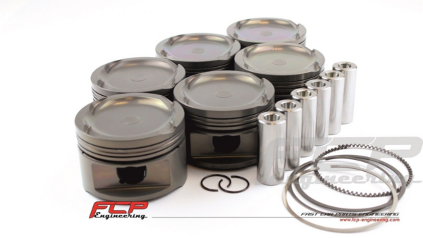Forged pistons BMW 2.8 M50B28 M52B28 TURBO 85mm CR 9.0 FCP