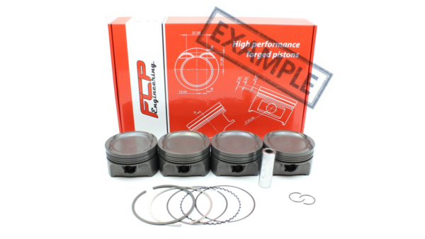 Forged pistons VAG 2.0 16V Turbo Stroker 81.50mm CR 8.5 FCP