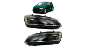 Lights Volkswagen POLO V Front Black