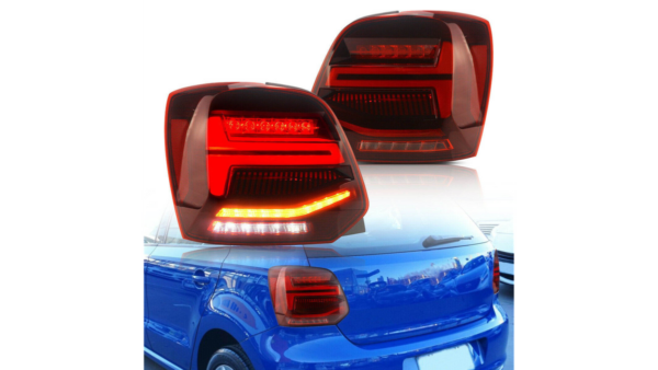 Lights Volkswagen POLO V Rear Dynamic LED Red