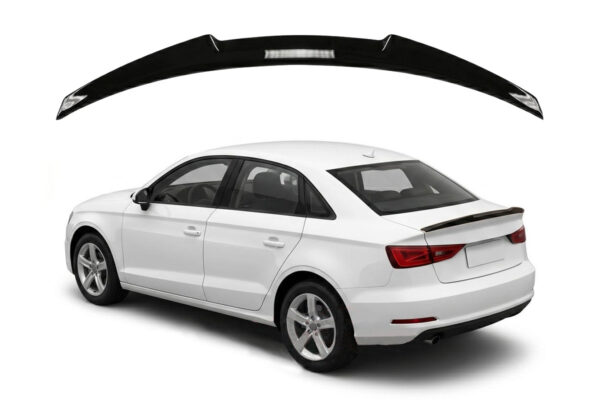 Spoiler Audi A3 8V Lip Gloss Black