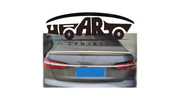 Spoiler Audi A6 C8 Lip Gloss Black