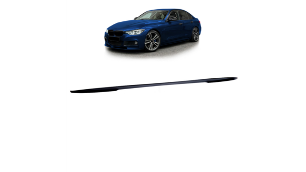 Spoiler BMW 3 F30 Lip Matt Black