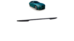 Spoiler BMW 4 F36 Lip Gloss Black
