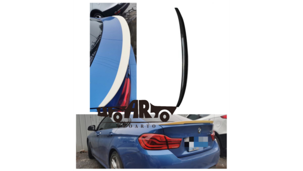 Spoiler BMW 4 F36 Lip Gloss Black