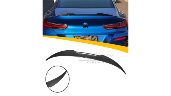 Spoiler BMW 8 G16 F93 Lip Gloss Black