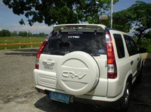 Spoiler Cap - Honda CRV 02+