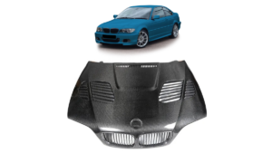 Hood BMW 3 E46 Facelift With Air Vent Carbon
