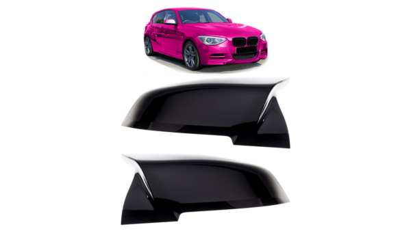 Peeglikatted BMW 1 F20 F21 2 F22 F23 F87 3 F30 F31 4 F32 F33 F36 X1 E84 läikiv must