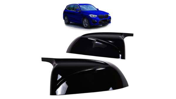 Mirror Cover Set BMW X3 G01 X4 G02 X5 G05 X6 G06 X7 G07 Gloss Black
