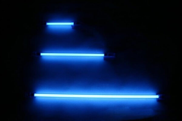 Neon 26 cm - blue