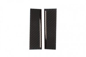 Carbon fiber sticker CD Panel left & right Ford Mustang 15-19