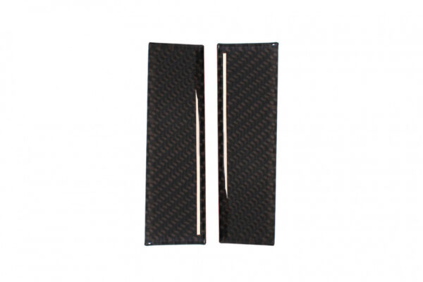 Carbon fiber sticker CD Panel left & right Ford Mustang 15-19