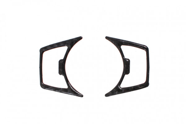 Carbon wrap headlight control panel Ford Mustang 15-19