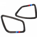 Carbon wrap side air vent outlet frame for BMW F30 F34