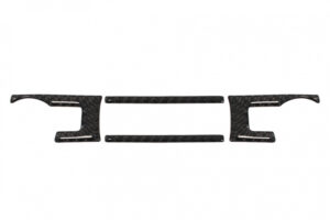Carbon wrap central control CD strip Ford Mustang 15-19