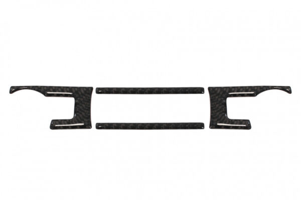 Carbon wrap central control CD strip Ford Mustang 15-19