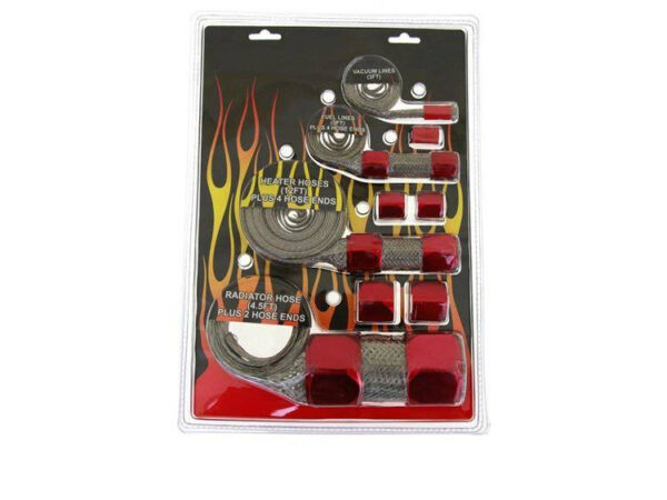 Hose Sleeving Kit Red