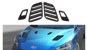 Bonnet Vents Ford Focus ST-Line / ST IV Gloss Black