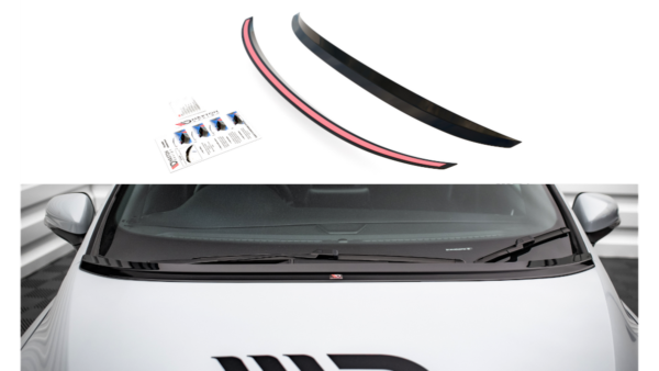 Bonnet Extension Ford Fiesta VIII ST-Line Gloss Black