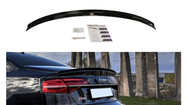 pol_pl_Przedluzenie-Spoilera-Audi-S8-D4-Facelift-Gloss-Black-272064_4.png Spoiler Cap Audi S8 D4 Facelift Gloss Black