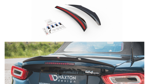 Spoiler Cap Fiat 124 Spider Abarth Gloss Black