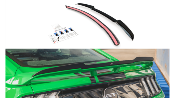 Spoiler Cap Ford Mustang VI GT Facelift Gloss Black
