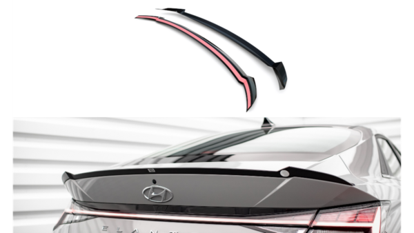 Spoiler Cap Hyundai Elantra VII Gloss Black