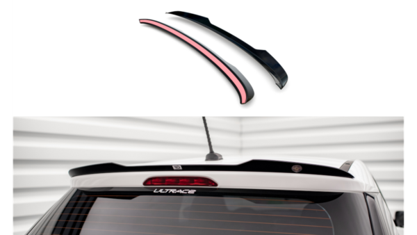 Spoiler Cap Hyundai I20 II Facelift Gloss Black