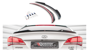 Spoiler Cap Hyundai I40 I Gloss Black