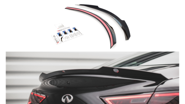 Spoiler Cap Infiniti Q60 S II Gloss Black