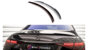 Spoiler Cap Mercedes-Benz S W223 Gloss Black 3D