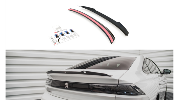 Spoiler Cap Peugeot 508 II Gloss Black