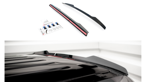 Spoiler Cap Peugeot Partner III Gloss Black