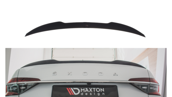 Spoiler Cap Skoda Superb III v.2 Gloss Black
