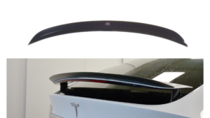 Spoiler Cap Tesla Model X Rear v.2 Gloss Black