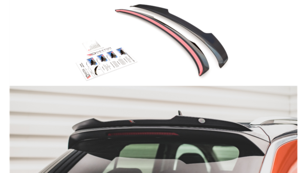 Spoiler Cap Volkswagen T-Roc Gloss Black