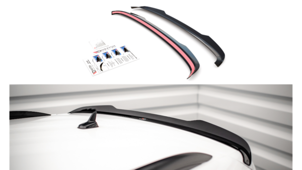 Spoiler Cap Volkswagen Tiguan II Gloss Black
