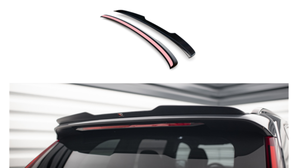 Spoiler Cap Volvo XC90 R-Design II Facelift Carbon Look