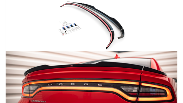 Spoiler Cap Dodge Charger VII Facelift RT Gloss Black