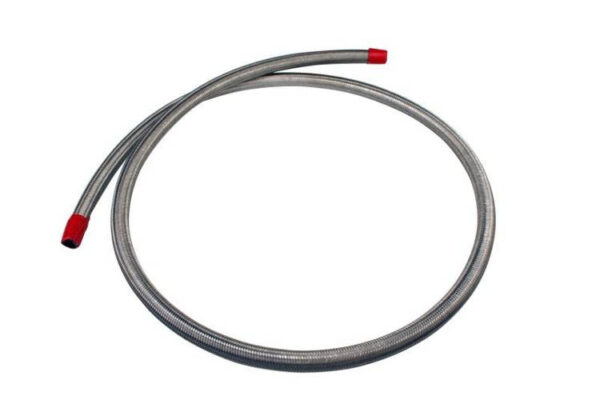 Fuel Hose AN8 11mm 1.2m Rubber SS with Steel Braid Aeromotive