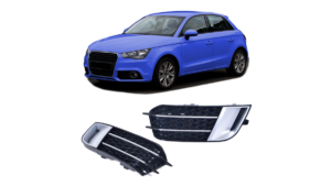 Fog Light Covers Audi A1 8X Silver