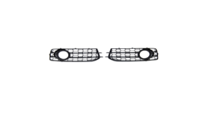 Fog Light Covers Audi A3 8P Gloss Black