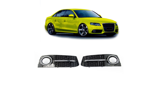 Udutule katted Audi A4 B8 kroom-must