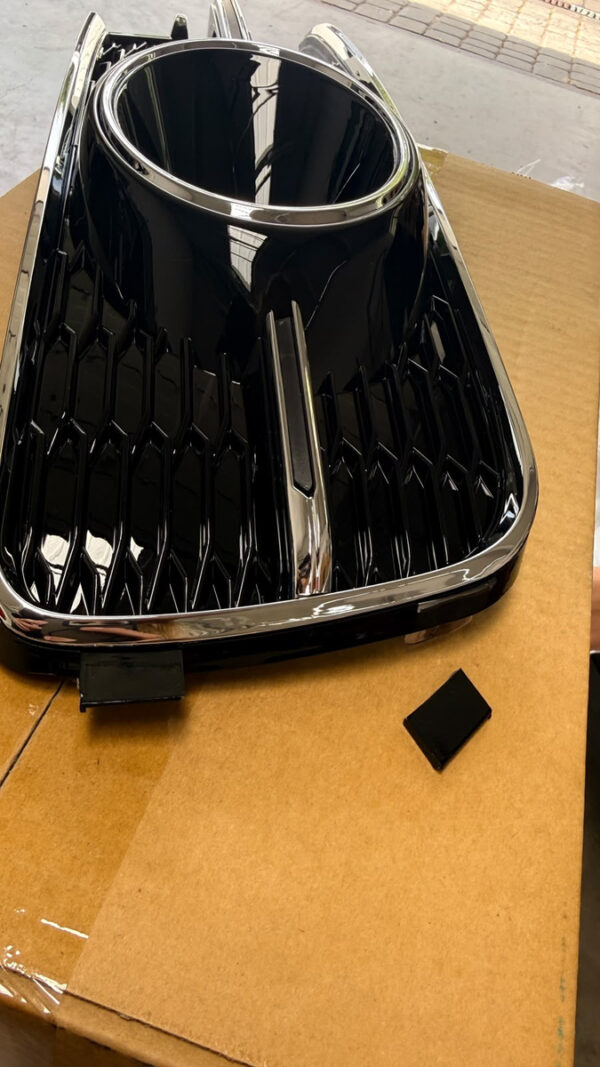 Fog Light Covers Audi A6 C7 Facelift Gloss Black