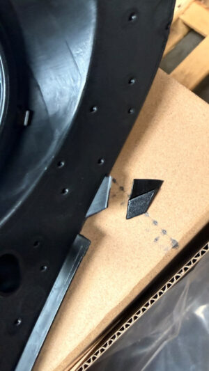Fog Light Covers Audi Q3 8U Gloss Black