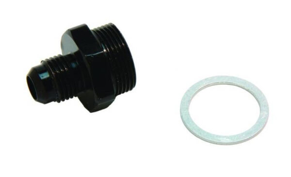 pol_pl_Redukcja-prosta-Aeromotive-AN6-7-8-x-20-127879_3.jpg Aeromotive AN6 Holley Carb 7/8in x 20 Thread Dual Feed Bowl Adapter Fitting